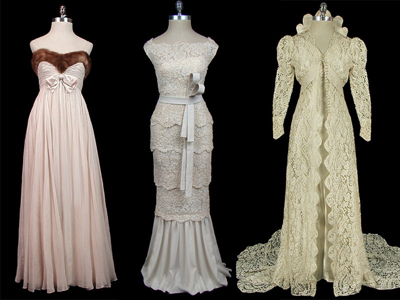 vintage couture gowns